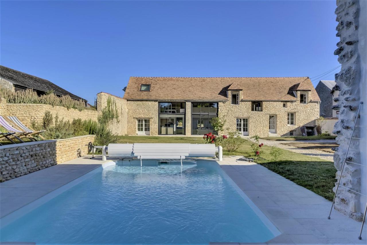 Incroyable Villa A Amponville Avec Piscine Privee. 外观 照片