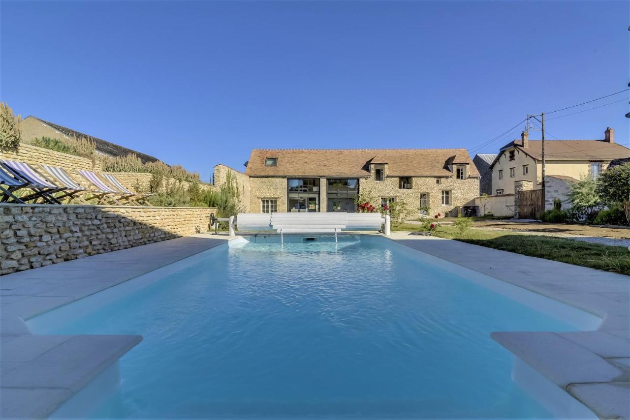 Incroyable Villa A Amponville Avec Piscine Privee. 外观 照片