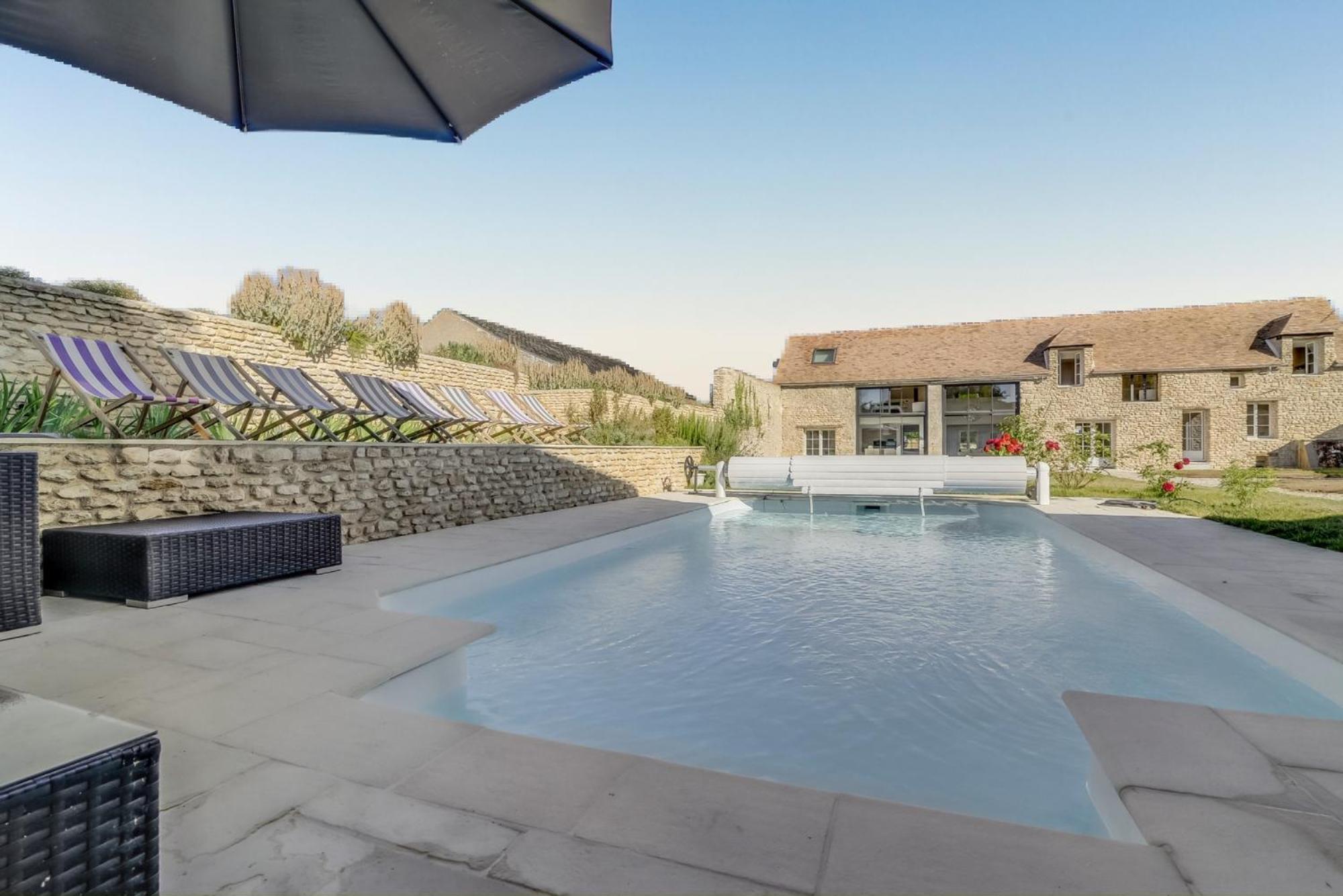 Incroyable Villa A Amponville Avec Piscine Privee. 外观 照片